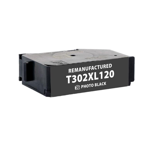 High Capacity Photo Black Ink Cartridge for Epson T302XL120
