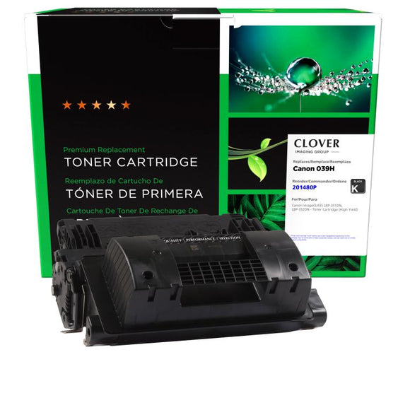 High Yield Toner Cartridge for Canon 039H (0288C001)