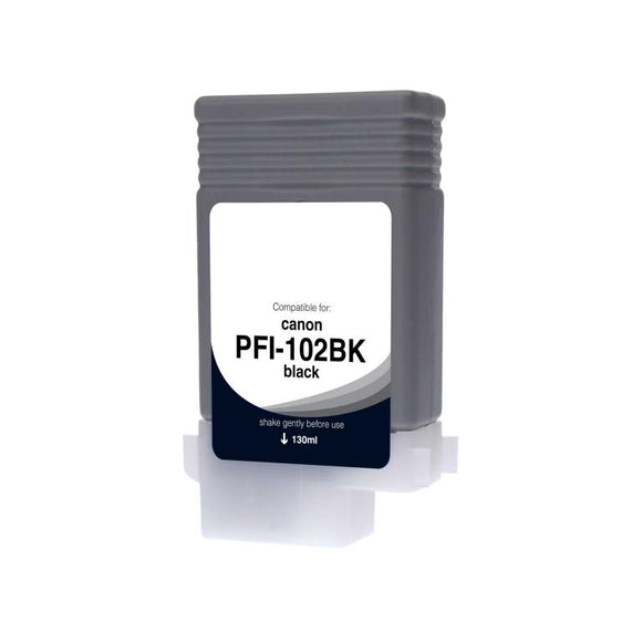 Photo Black Wide Format Ink Cartridge for Canon PFI-102 (0895B001AA)