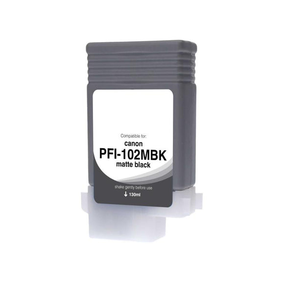 Matte Black Wide Format Ink Cartridge for Canon PFI-102 (0894B001)