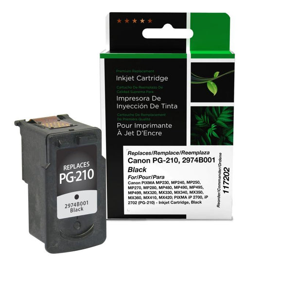Black Ink Cartridge for Canon PG-210 (2974B001)