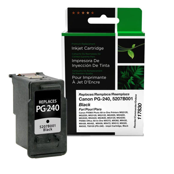 Black Ink Cartridge for Canon PG-240 (5207B001)