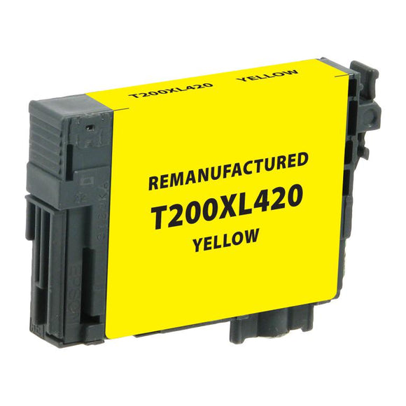 High Capacity Yellow Ink Cartridge for Epson T200XL420
