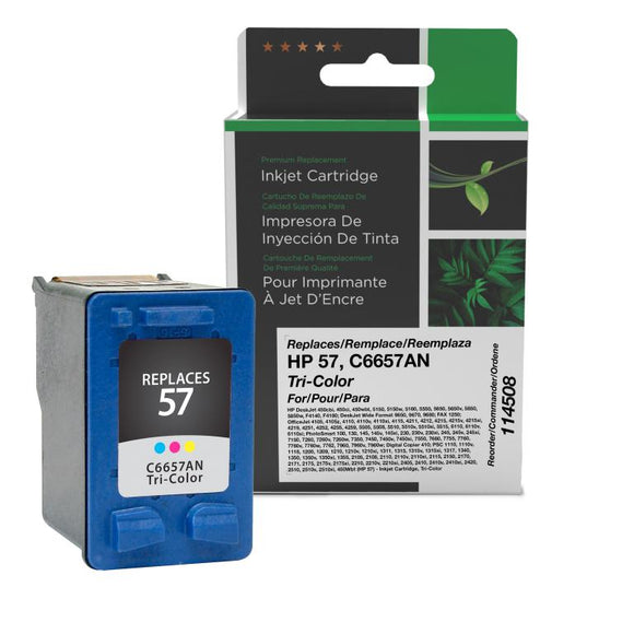 Tri-Color Ink Cartridge for HP 57 (C6657AN)