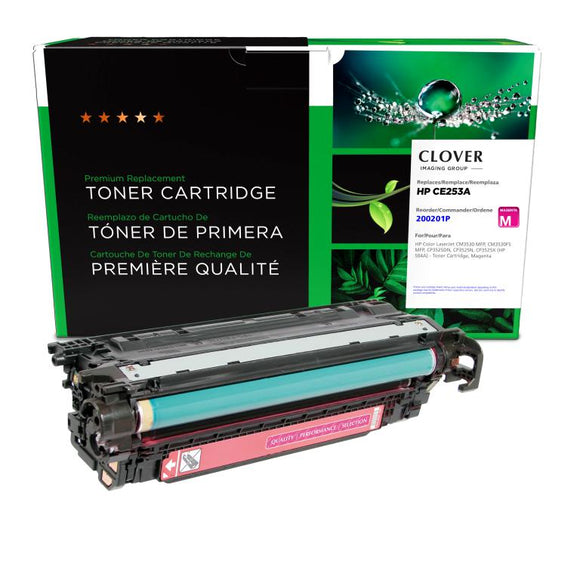 Magenta Toner Cartridge for HP 504A (CE253A)