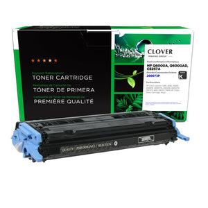 Black Toner Cartridge for HP 124A (Q6000A)