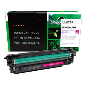 Magenta Toner Cartridge (Reused OEM Chip) for HP 212A (W2123A)