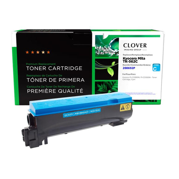Cyan Toner Cartridge for Kyocera TK-562
