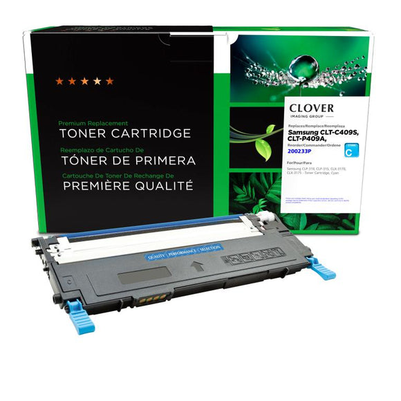 Cyan Toner Cartridge for Samsung CLT-C409S