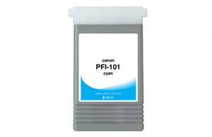 Cyan Wide Format Ink Cartridge for Canon PFI-101 (0884B001AA)