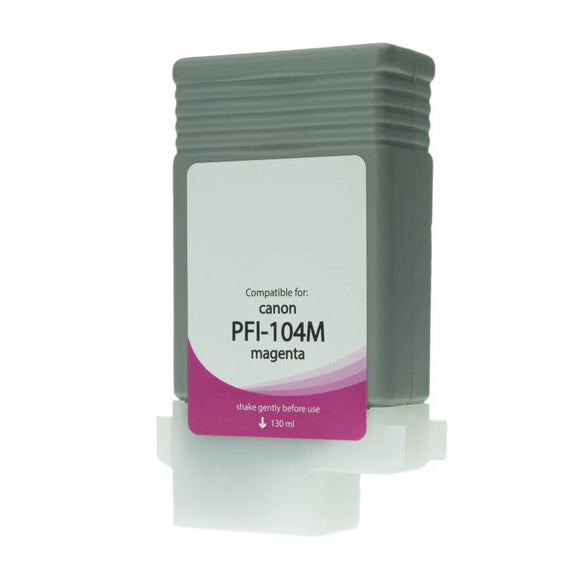 Magenta Wide Format Ink Cartridge for Canon PFI-104 (3631B001AA)