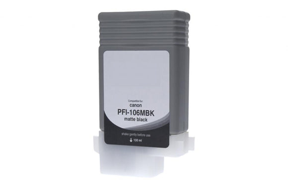 Matte Black Wide Format Ink Cartridge for Canon PFI-106 (6620B001AA)