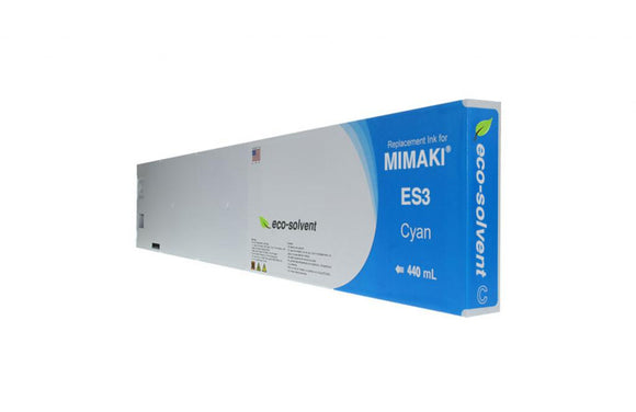 Cyan Wide Format Inkjet Cartridge for Mimaki ES3 (SPC-0440C)